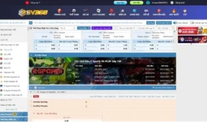 Thể Thao Điện Tử Tại SV368