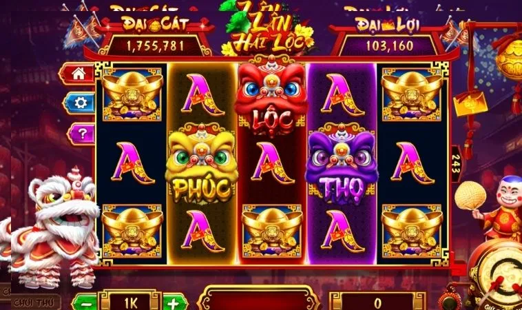 Các biểu tượng trong game Nổ Hũ Lân Hái Lộc Tại SV368