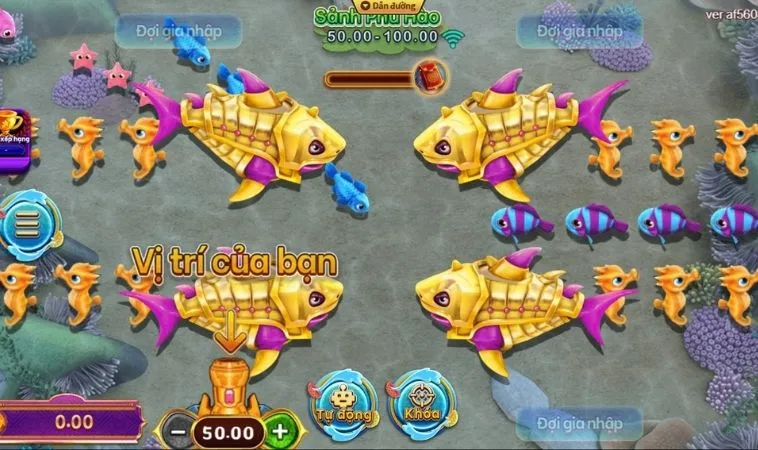 Trở Thành Vua Bắn Cá SV368 Với Lối Chơi Chiến Thuật Đỉnh Cao 2 Giao diện chơi game Vua Bắn Cá SV368